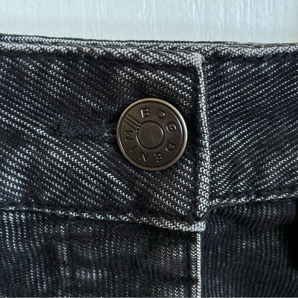 BDG Urban Outfitters Women’s Black Selma Corduroy Button Front Skirt - Picture 4 of 8